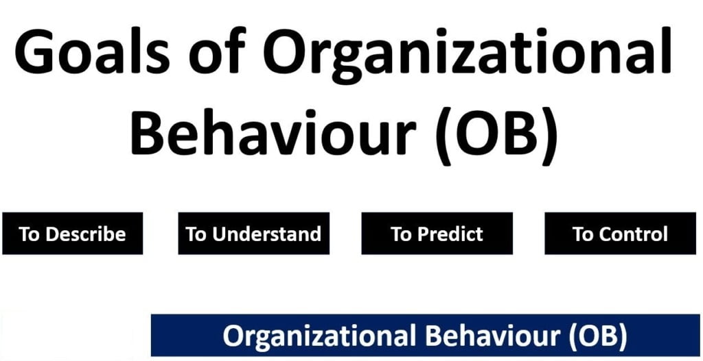 اهداف رفتار سازمانی 